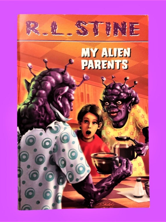 RL Stine Books, Choose Your Scare, My Alien Parents, Shrinkman