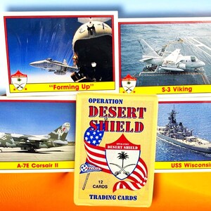 Pakiet kart kolekcjonerskich Desert Shield 1991 (1 pakiet 12 kart)