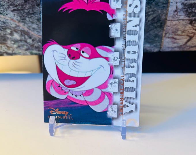 Alice in Wonderland Cheshire Cat 2003 Disney Treasures Trading Card