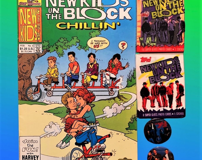 NKOTB (Nostalgia Gift Set) Comic Book 1991 Issue