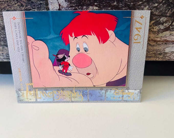 Mickey and the Beanstalk Disney Treasures Filmographs, 2003 Trading Card MM37