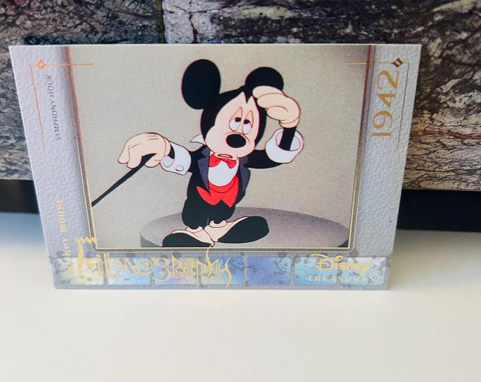 Symphony Hour Mickey Disney Treasures Filmographs, 2003 Trading Card MM33
