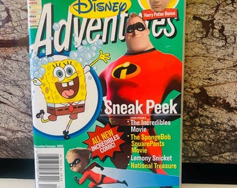 The Incredibles 2005 Disney Adventures Magazine, Holiday Movie Special