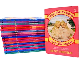 SWEET VALLEY #1-20 TWINS (Build a Matching Book Set) Choose a Title by Francine Pascal 80s Young Adult Novels Fiction, 1988 Editions