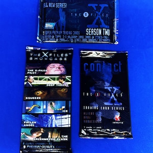 Mezcla de cartas de Expediente X (3 paquetes)