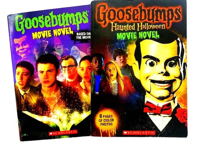 Goosebumps Two Movie Novel Paperbacks