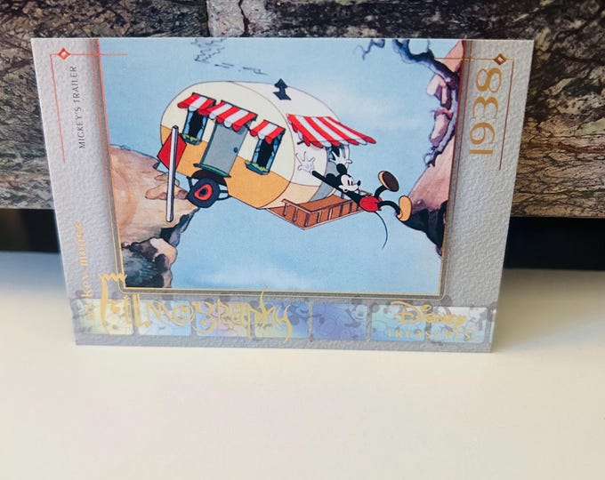 Mickey's Trailer Disney Treasures Filmographs, 2003 Trading Card MM22