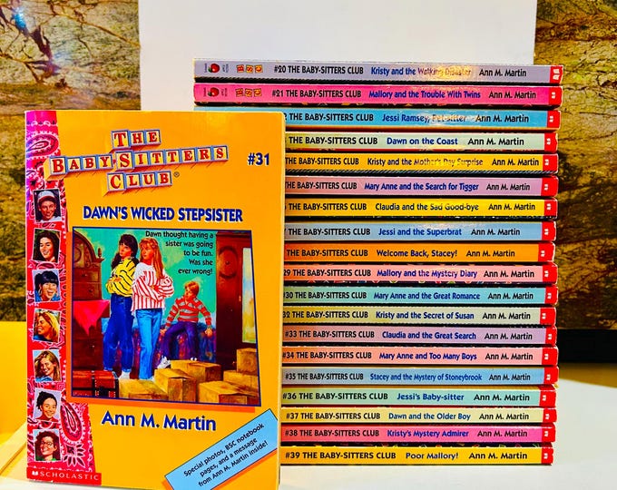 Babysitters Club #20 to #39 - Choose a Paperback Book by Ann M. Martin