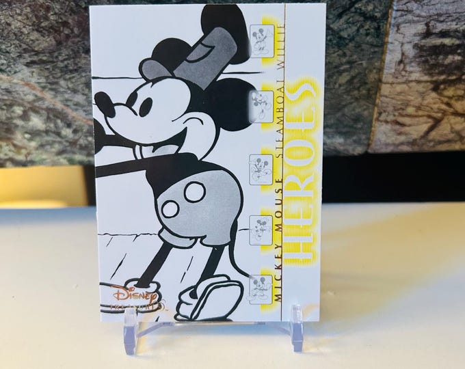 Mickey Mouse, Steamboat Willie, 2003 Disney Treasures Trading Card