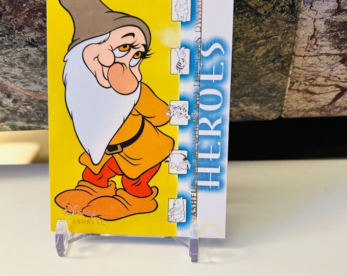 Snow White Bashful 2003 Disney Treasures Trading Card