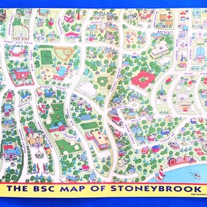 Carte de Stoneybrook laminée BSC