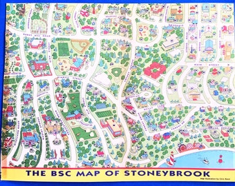 BSC Laminated Stoneybrook Map