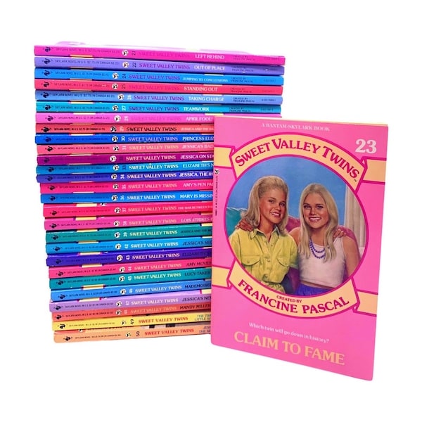 SWEET VALLEY TWINS 1991 Editions #21-50 (Build a Matching Book Set) Choose Book by Francine Pascal 80s Young Adult Novels Fiction