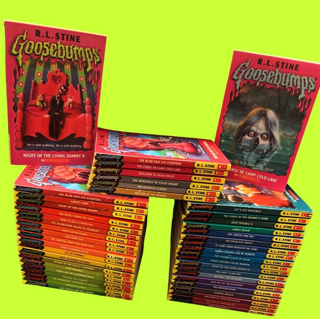 GOOSEBUMPS Scholastic Paperbacks, You Choose the Scare! R.L