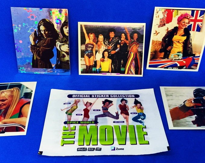 Spice Girls Movie Stickers (One Sealed Pack)