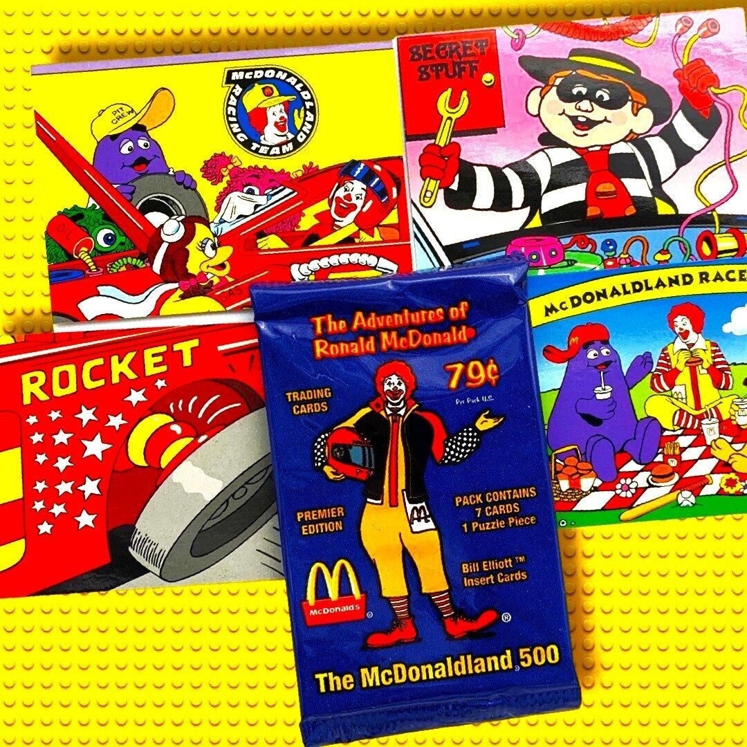 Mcdonalds Trading Cards Pack 1996 Etsy