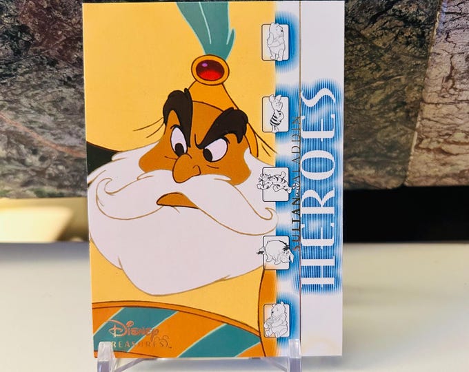 Aladdin Sultan 2003 Disney Treasures Trading Card