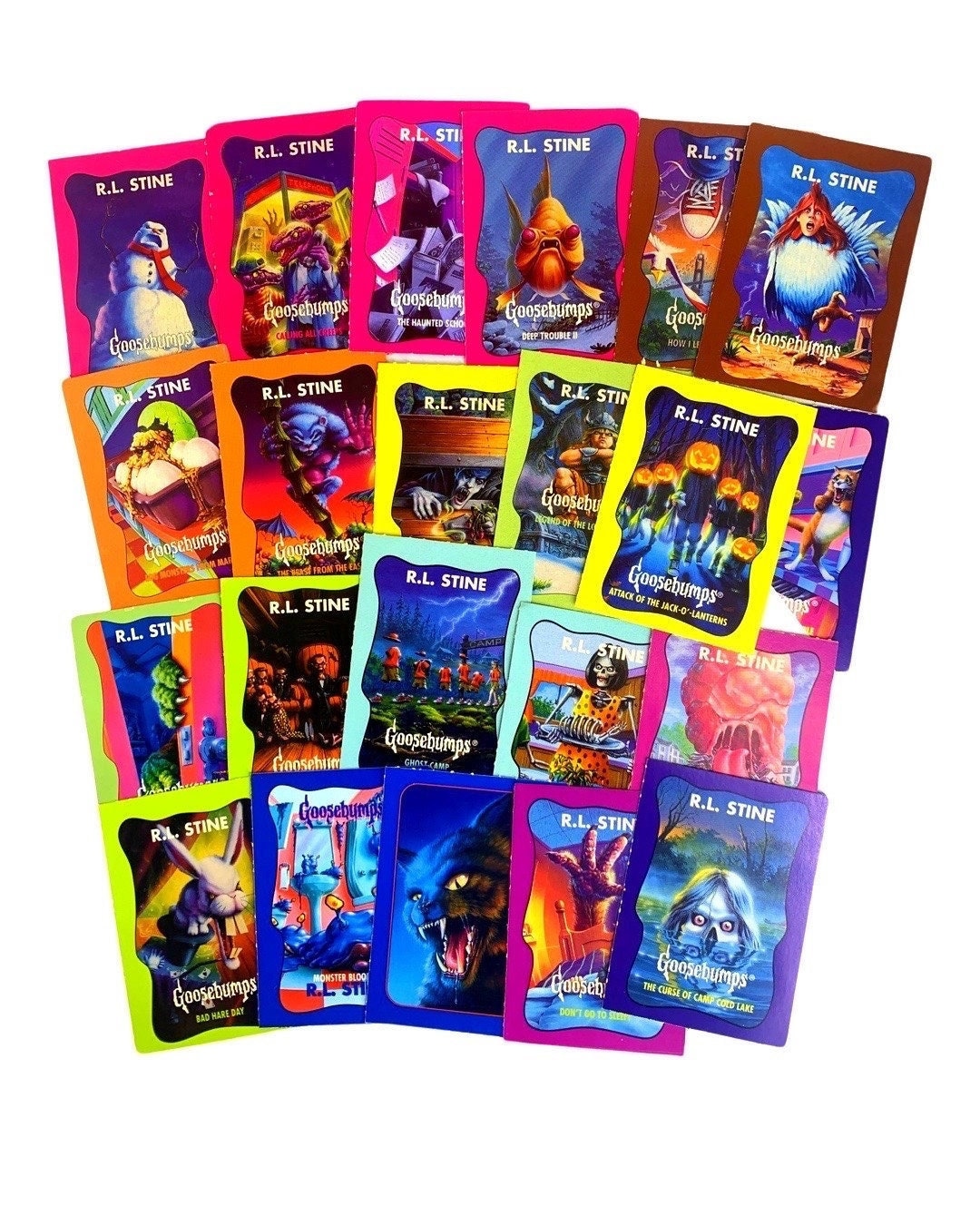 goosebumps holographic cards Goosebumps Silver Set Bundle (Set of all 6 Silver Cards)