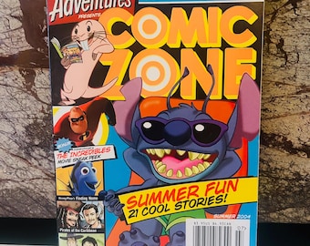 Lilo & Stitch 2004 Disney Adventures Magazine, Collector's Issue, Comic Zone