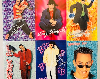AJ McLean Backstreet Boys Six 4x6 BSB Photos 1998 Lot of 6