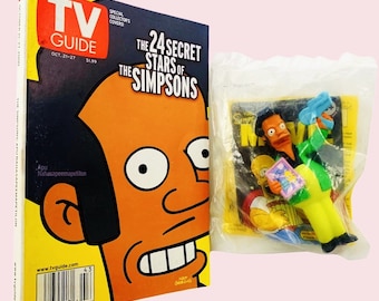 Simpsons Show (Apu) Collector Gift Set Magazine/Toy