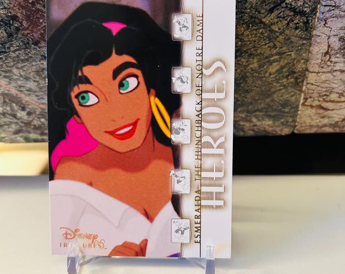 Hunchback of Notre Dame Esmeralda 2003 Disney Treasures Trading Card