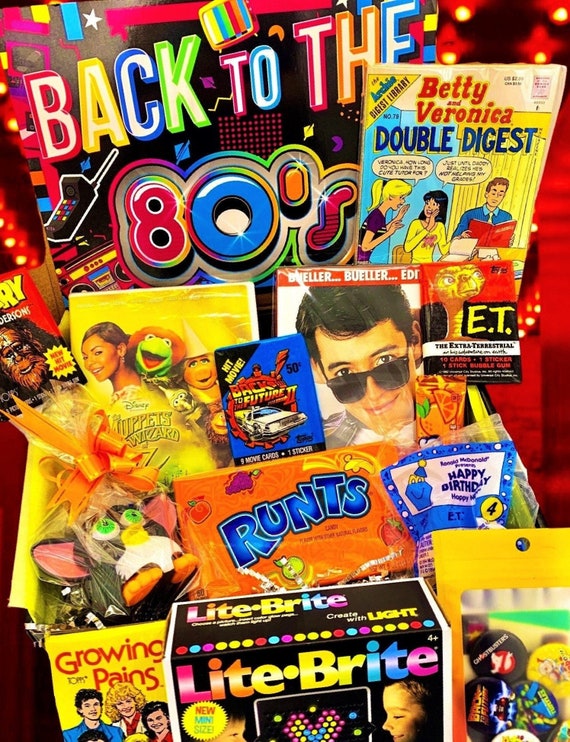 80's Trends Mystery Box! Nostalgic gift, Birthday boxes, Mystery box, 80's  fan