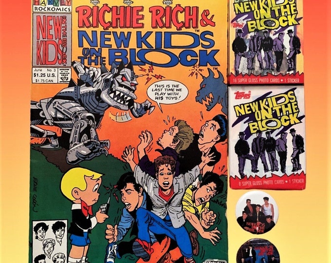 NKOTB (Nostalgia Gift Set) Comic Book 1991 Issue