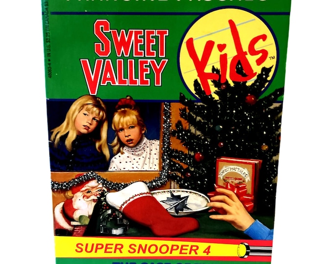 Super Snooper #4 The Case of the Christmas Thief, Sweet Valley Kids (1992 Paperback)