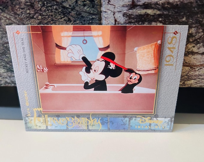 Mickey and the Seal Disney Treasures Filmographs, 2003 Trading Card MM39