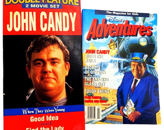 John Candy 1991 Disney Adventures Magazine