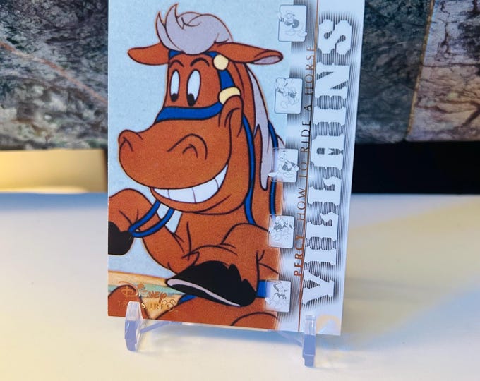 How to Ride a Horse, Percy, 2003 Disney Treasures Trading Card