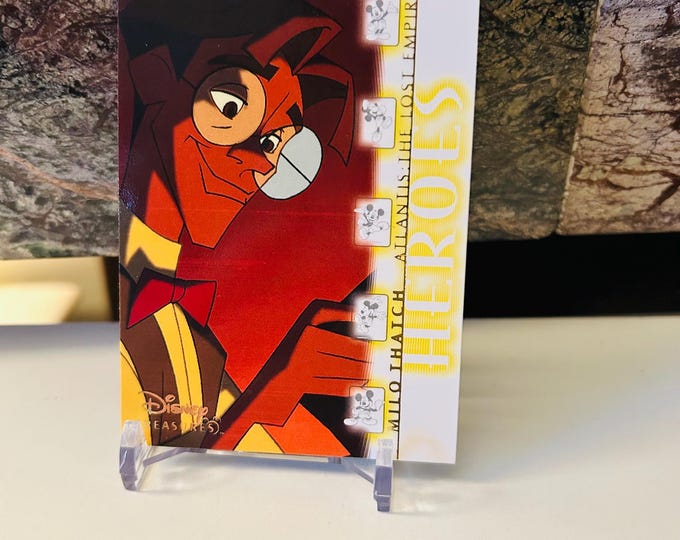 Atlantis the Lost Empire, Milo Thatch 2003 Disney Treasures Trading Card