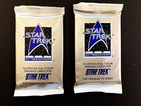 スタートレックトレカ/Star Trekトレーディングカードスペシャルカード① スタートレック 25周年記念トレーディングカードパック（1パック12枚