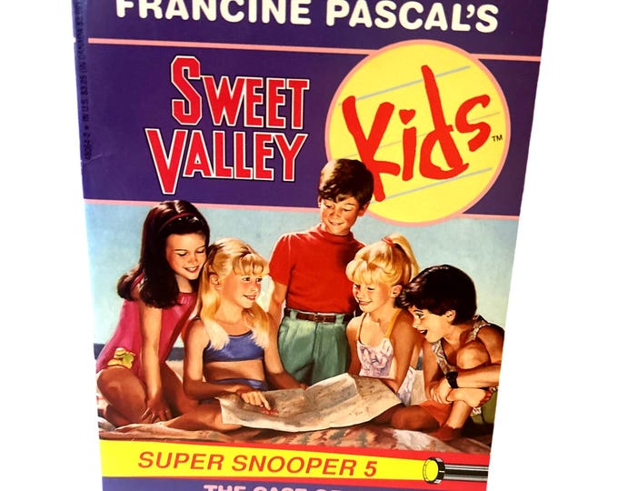 Super Snooper #5 The Case of the Hidden Treasure, Sweet Valley Kids (1993 Paperback)