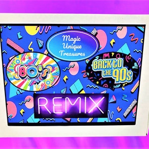 80's and 90's REMIX Mystery Box Nostalgic gift White
