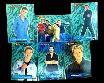 NSYNC 6 Trading Card Set, Stocking Stuffers, NSYNC, Justin Timberlake