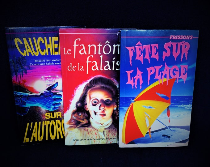 Point Horror (FRENCH) RL Stine - Choose ONE Book (1991-94)
