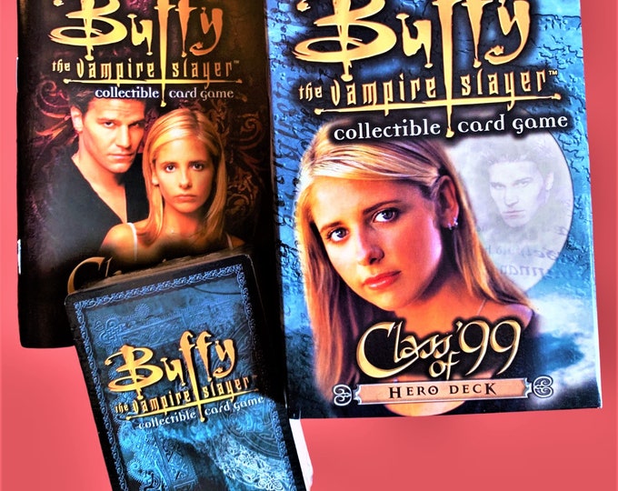Buffy Hero Collectible Card Game (2002) Sealed Pack