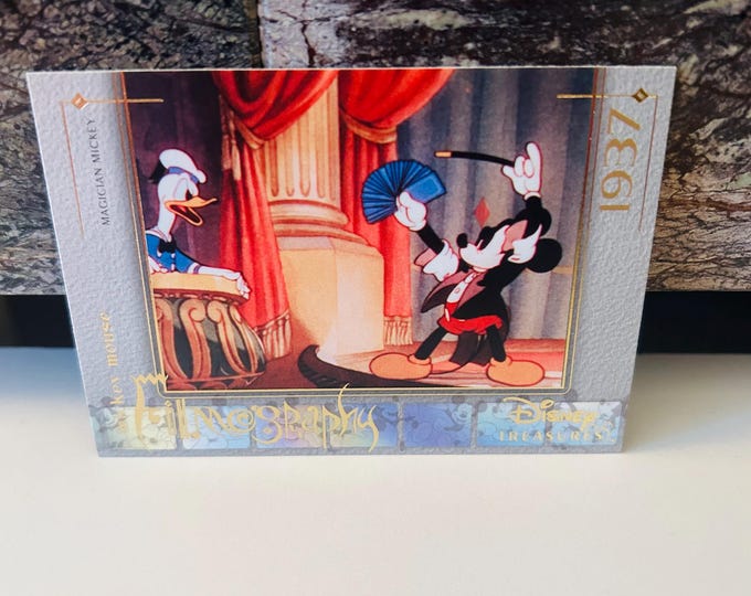 Magician Mickey Disney Treasures Filmographs, 2003 Trading Card MM19