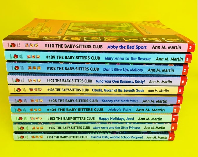 Babysitters Club #98 to #107 - Choose a Paperback Book by Ann M. Martin