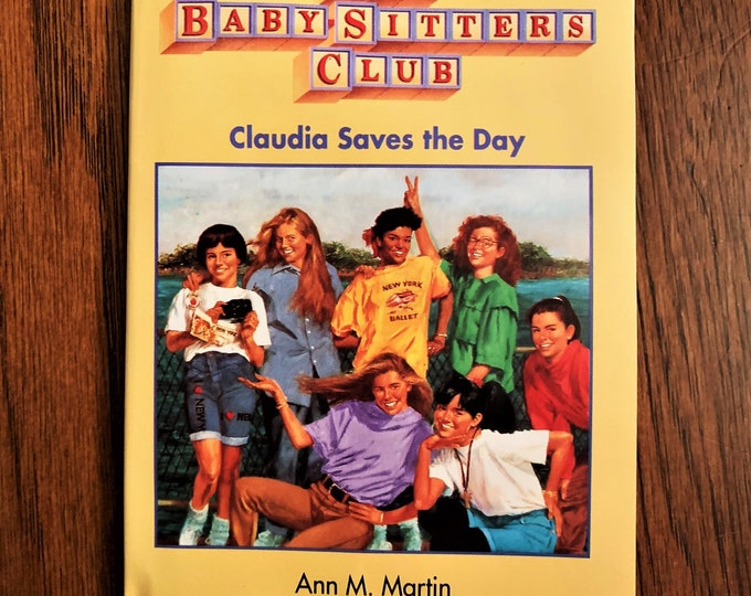 Claudia Saves the Day - Mini BSC Collector's Book (Not an Actual Book 1993)