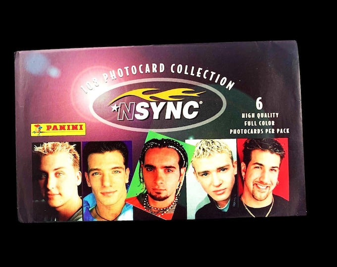 NSYNC Sealed One Photocard Pack *NSYNC, Gifts, Pop Music, Nostalgia, Justin Timberlake