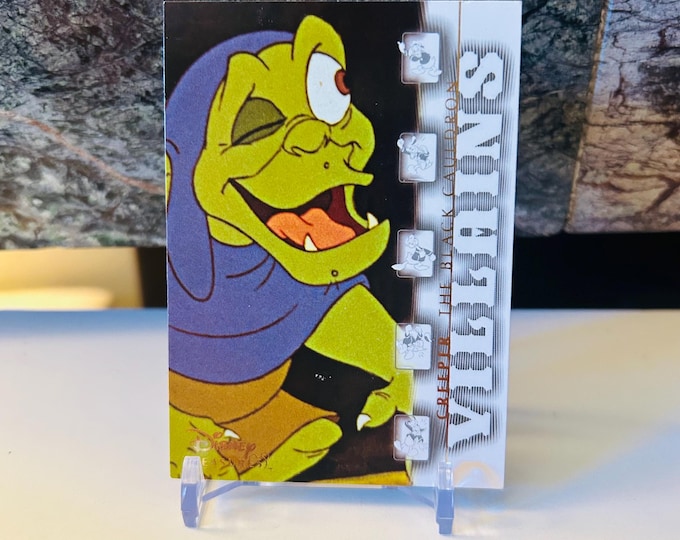 Black Cauldron, Creeper, 2003 Disney Treasures Trading Card