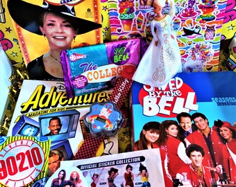 90's Mystery Box! Nostalgic gift, Birthday boxes, Mystery box, 90's fan, Vintage toys, Retro 90s gift