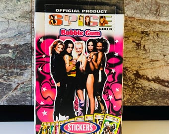 Spice Girls EMPTY Display Gum Box (1997)