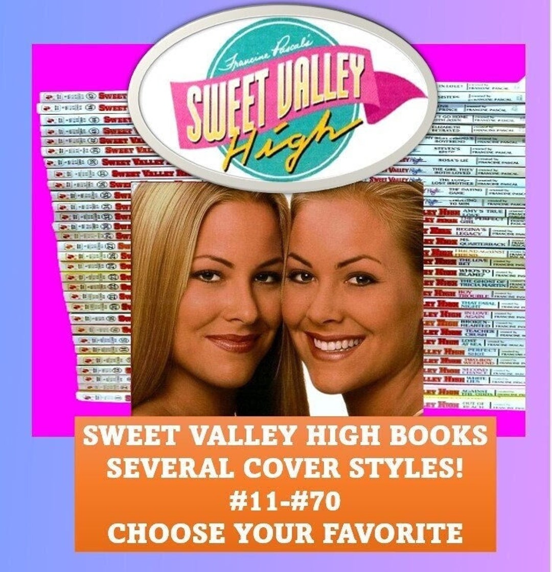 Sweet Valley High 11 to 70 Choose a Book Etsy