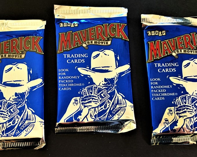 Maverick The Movie Trading Card Pack (1 Pack of 8 Cards)