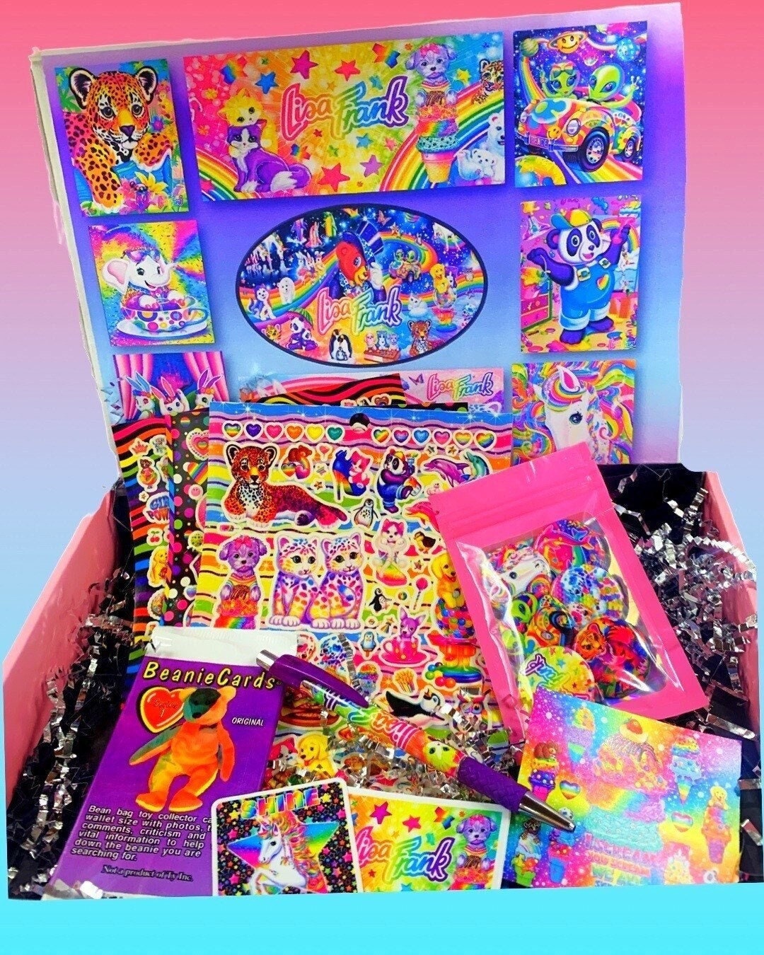 Lisa Frank Keychains, 90's Inspired, Choose One, Party Favors, Nostalgic  Gifts, 90's Gift Ideas, 90's Kids, Stocking Stuffers 