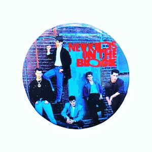 New Kids on the Block 1.5 Inch Pin-back Button Choose Style